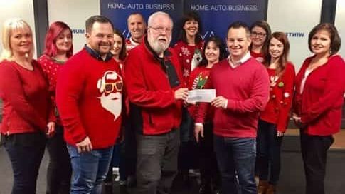 Munn Insurance Community Food Sharing Association Donation